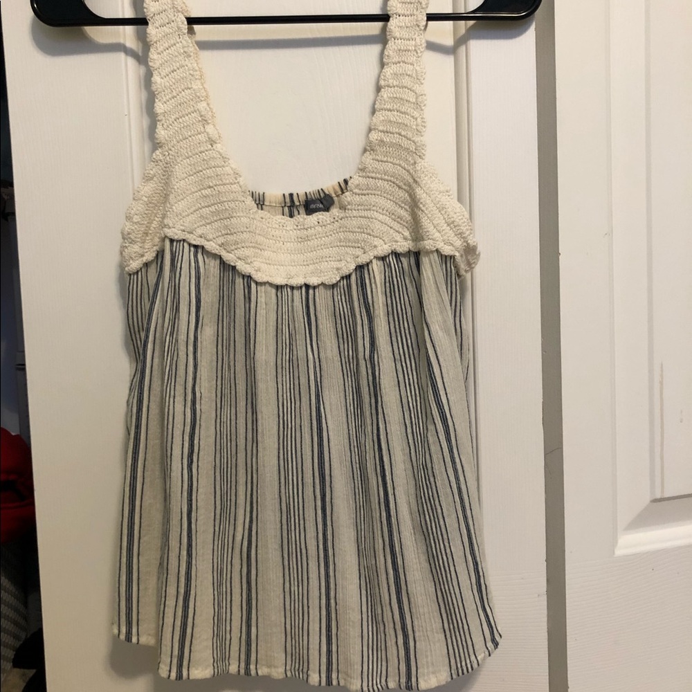 Aerie Knit Striped Top